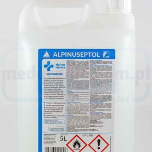 Płyn do dezynfekcji powierzchni Alpinuseptol Neutral 5L (odpowiednik np. Velox, Aerodesin, Incidin)